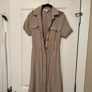 Inclan Studio Linen Dress XS